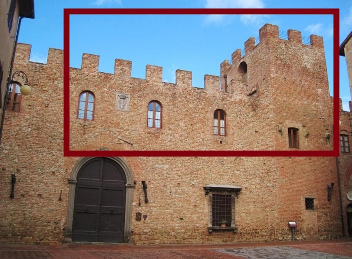 Appartamento Palazzo Stiozzi Ridolfi Certaldo Esterno foto